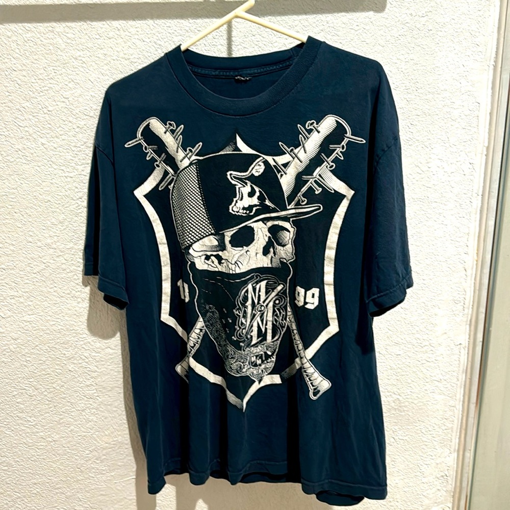 Navy Blue Designer T-Shirt